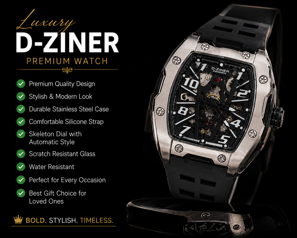 ⌚ D-ZINER Luxury Premium Watch