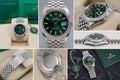 ⌚ Luxury Green Dial Watch ✨ Premium Dial